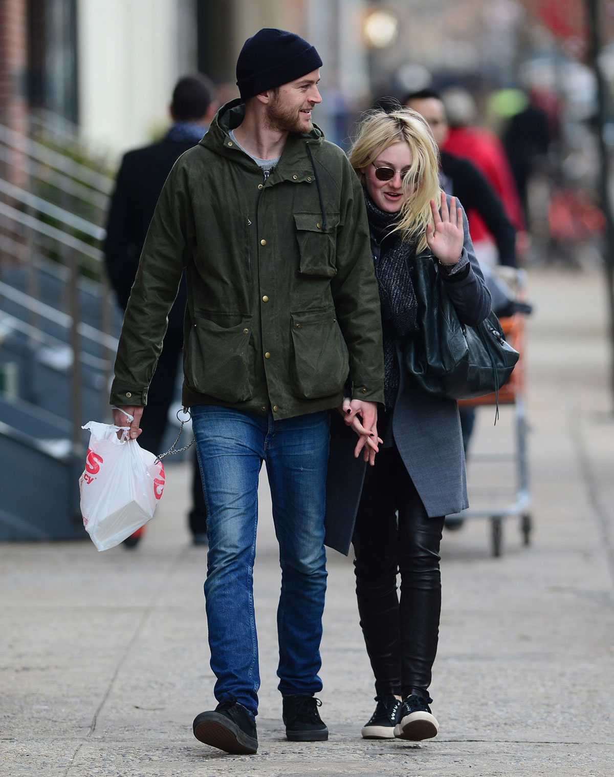 Dakota Fanning Out and About in New York City