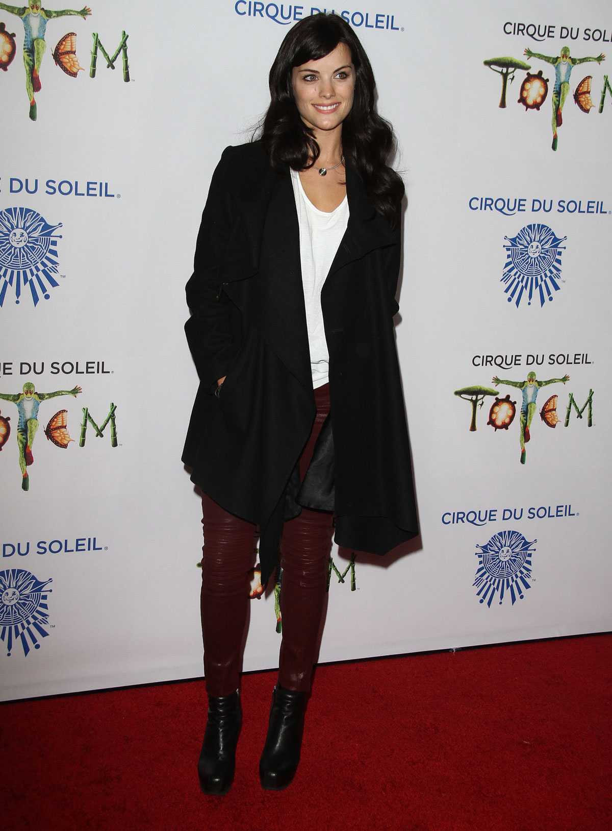 Jaimie Alexander attends Opening night of Cirque du Soleil