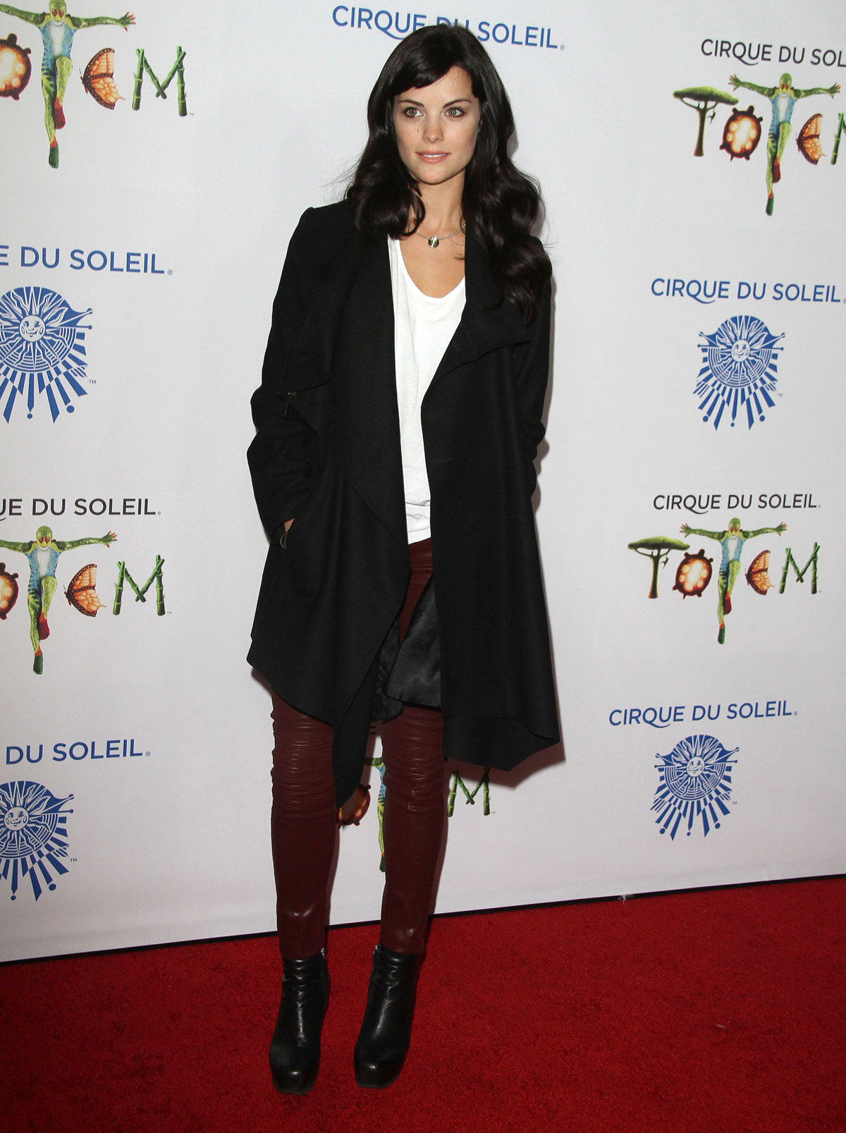 Jaimie Alexander attends Opening night of Cirque du Soleil