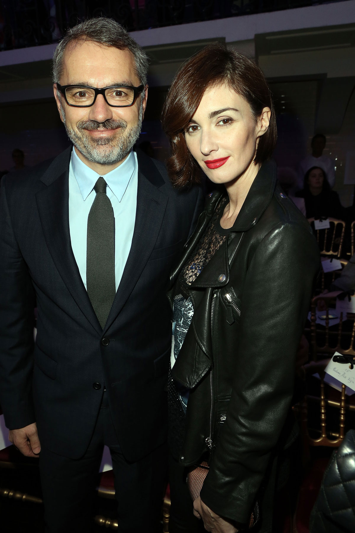 Paz Vega attends Jean-Paul Gaultier show