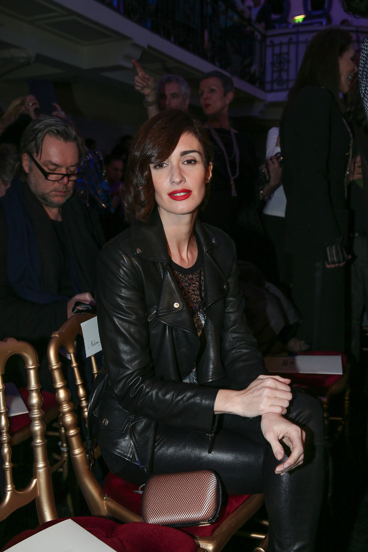 Paz Vega attends Jean-Paul Gaultier show