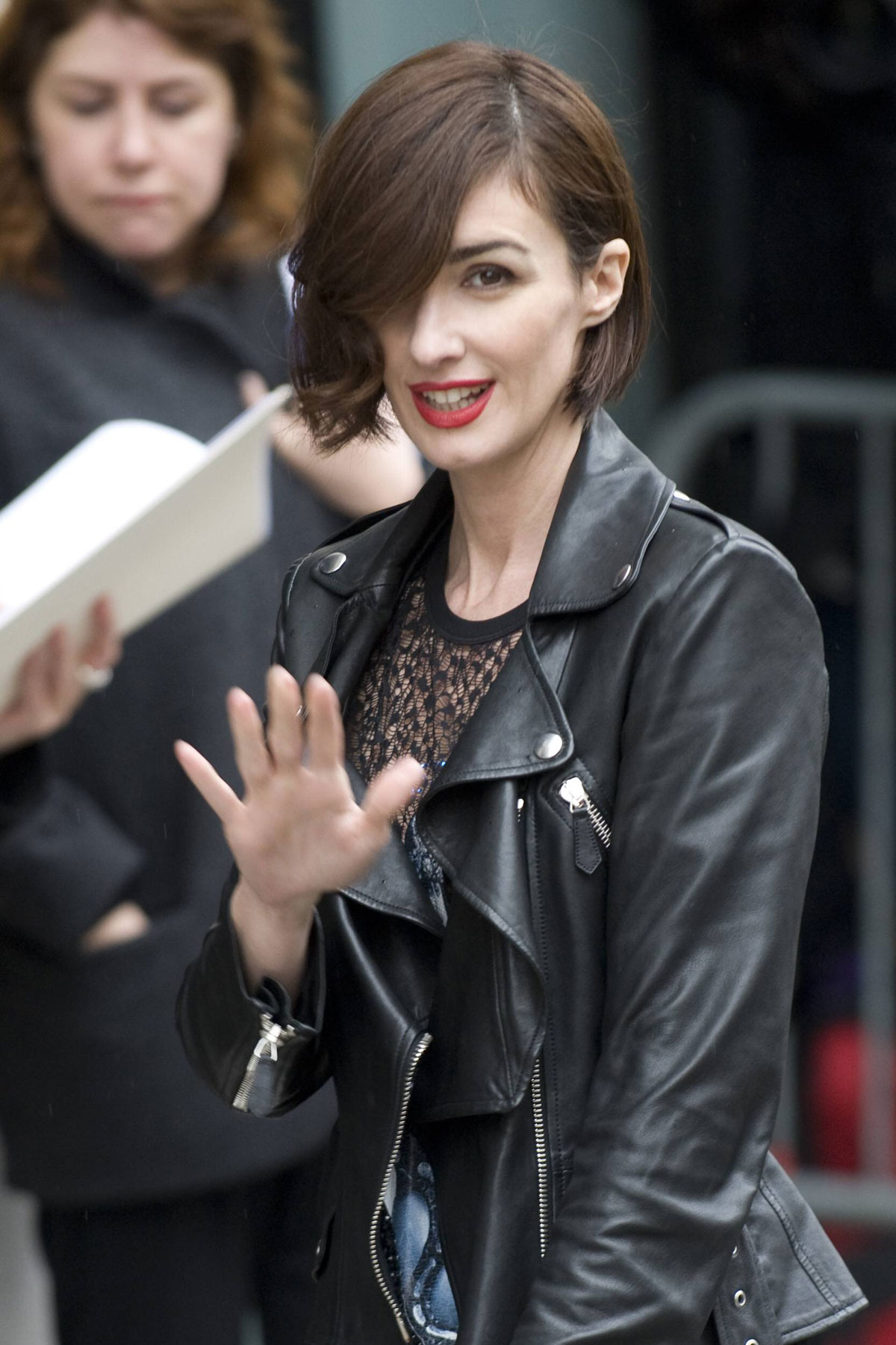 Paz Vega attends Jean-Paul Gaultier show