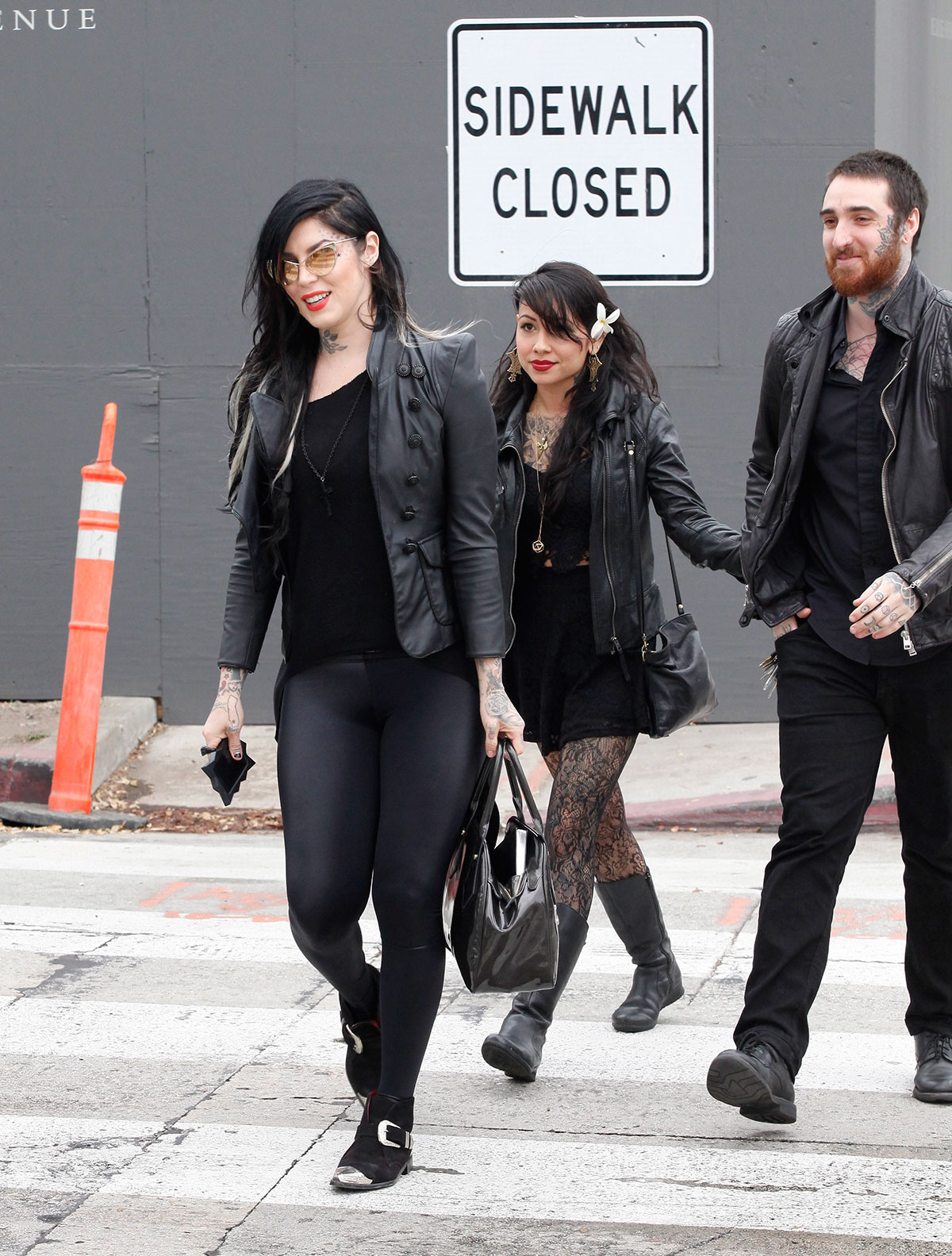 Kat Von D at Urth Cafe in West Hollywood