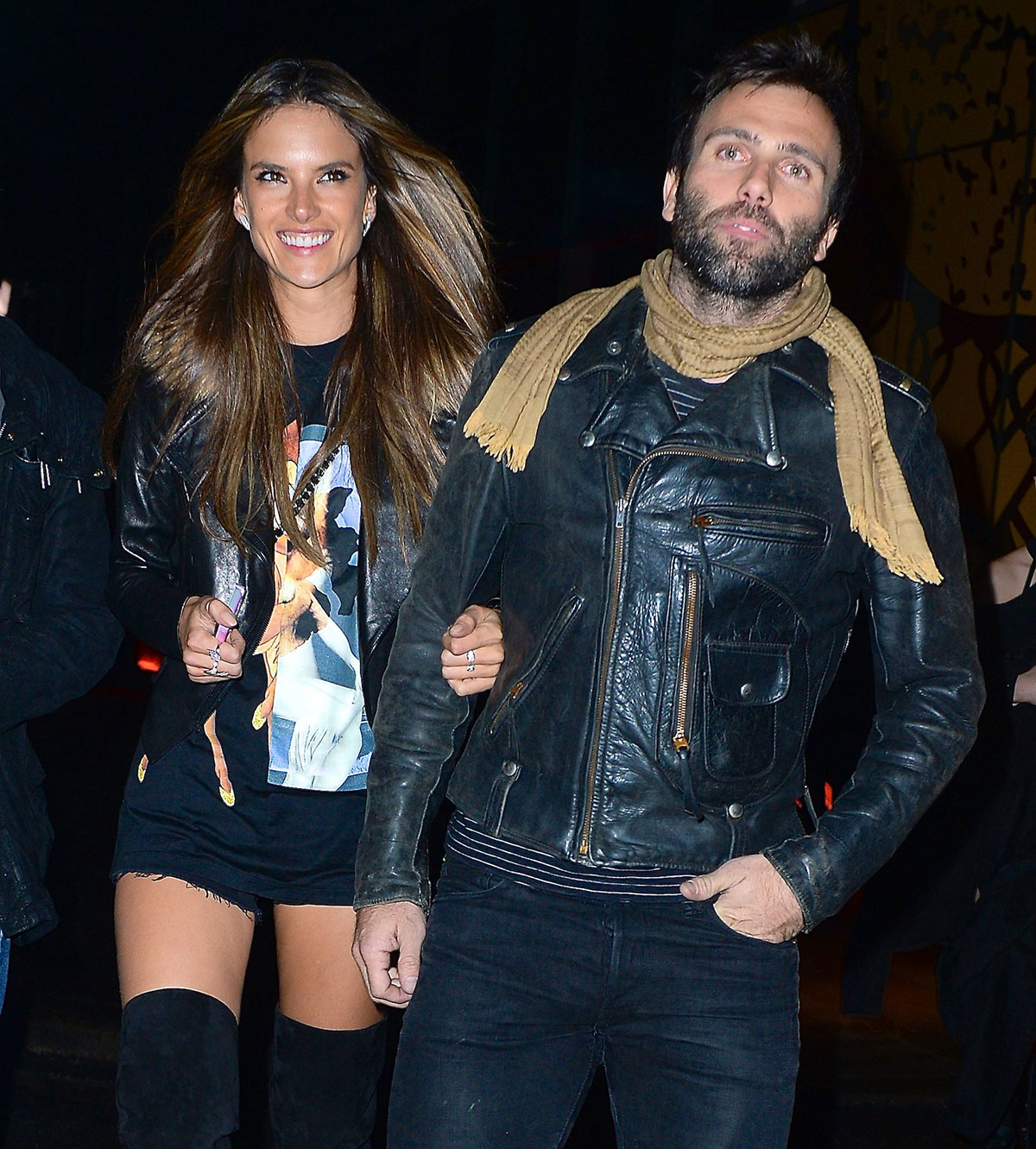 Alessandra Ambrosio was spotted out in NYC