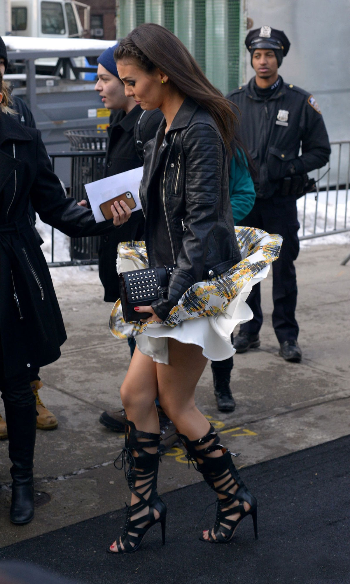 Victoria Justice leaving RM Fashion Show