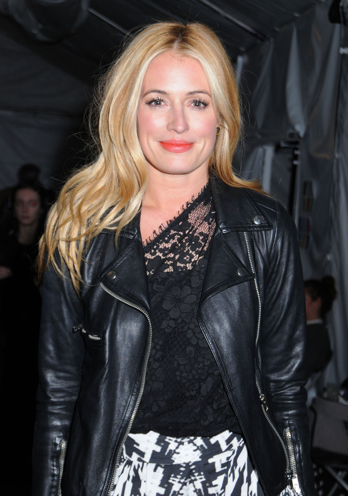 Cat Deeley attends Monique Lhuillier fashion show