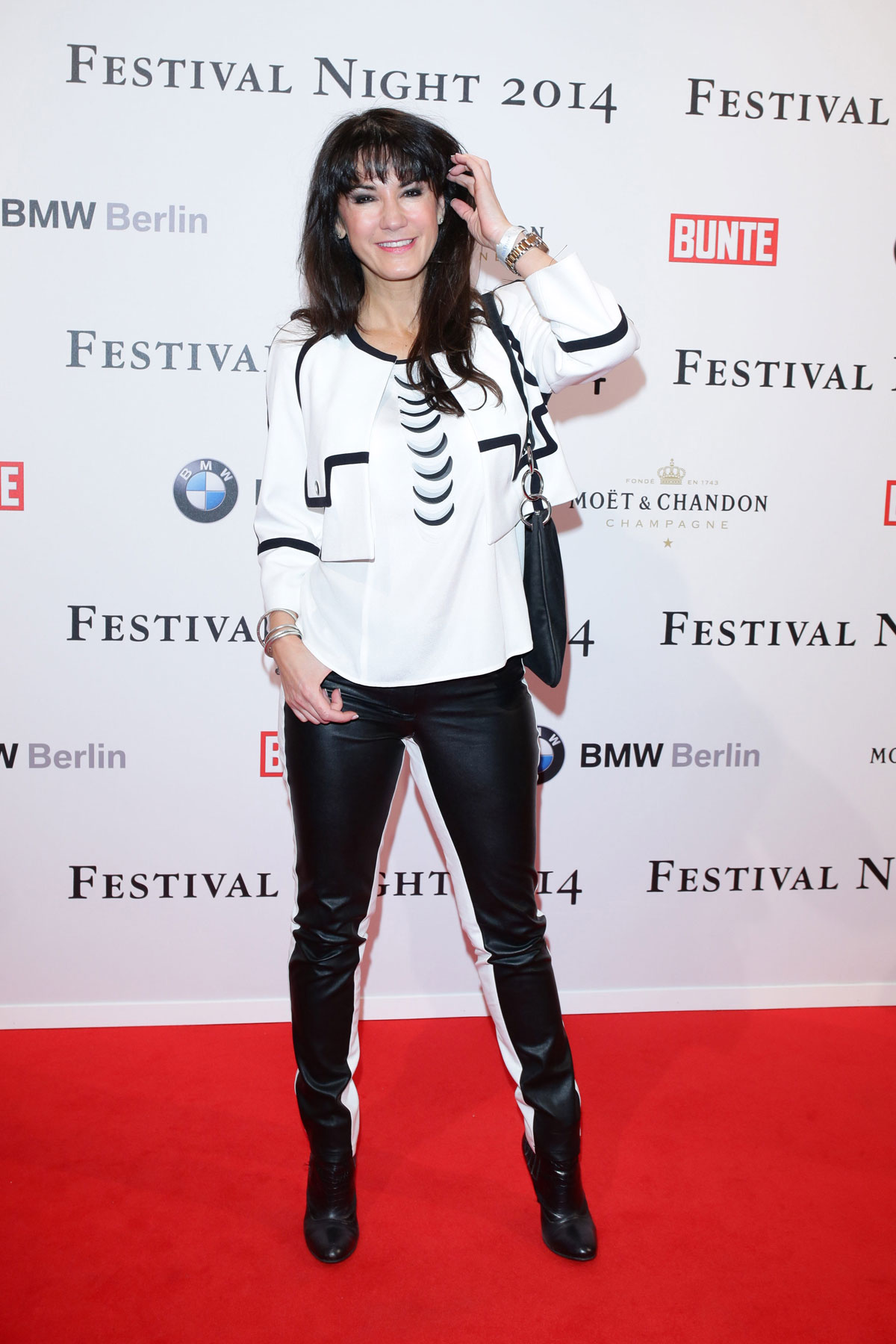 Mariella Ahrens attends the Bunte & BMW Festival Night