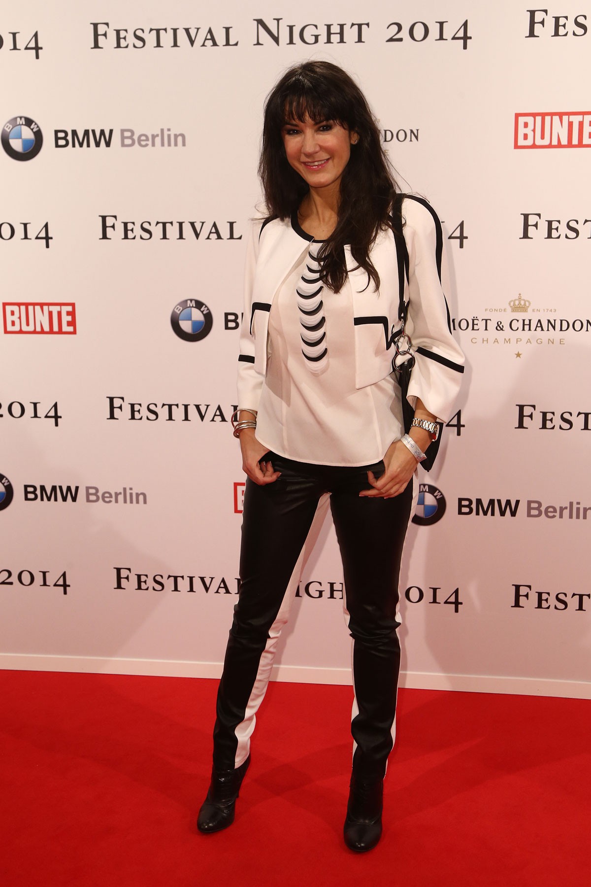 Mariella Ahrens attends the Bunte & BMW Festival Night