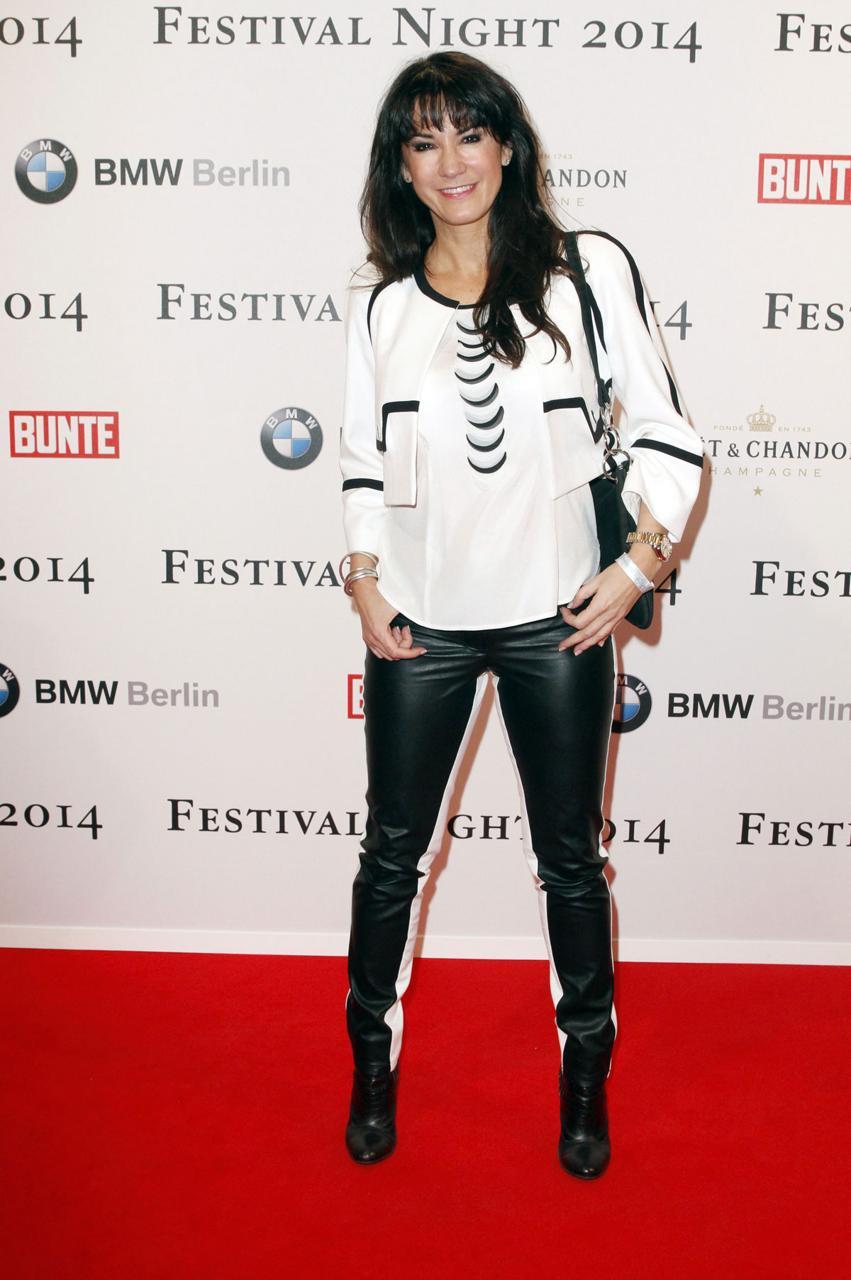 Mariella Ahrens attends the Bunte & BMW Festival Night