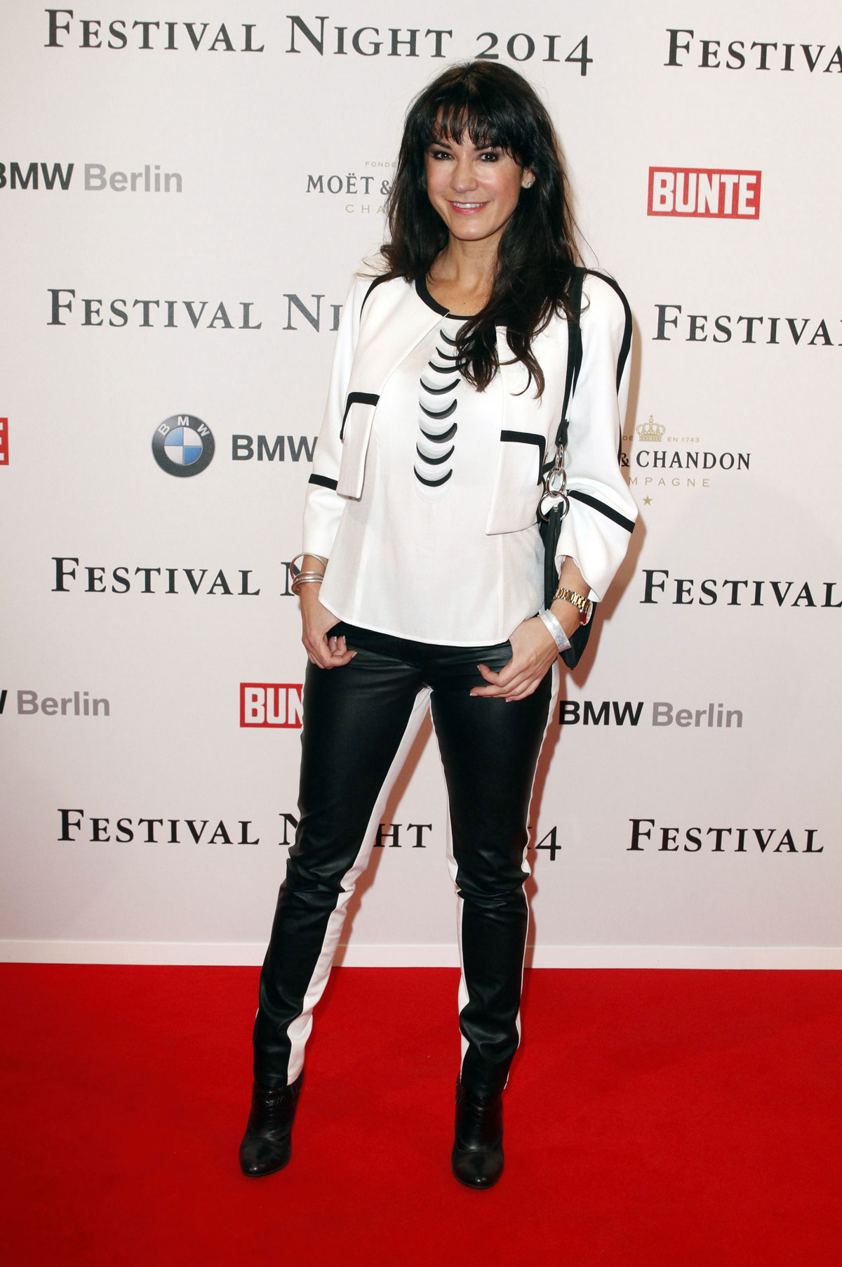 Mariella Ahrens attends the Bunte & BMW Festival Night