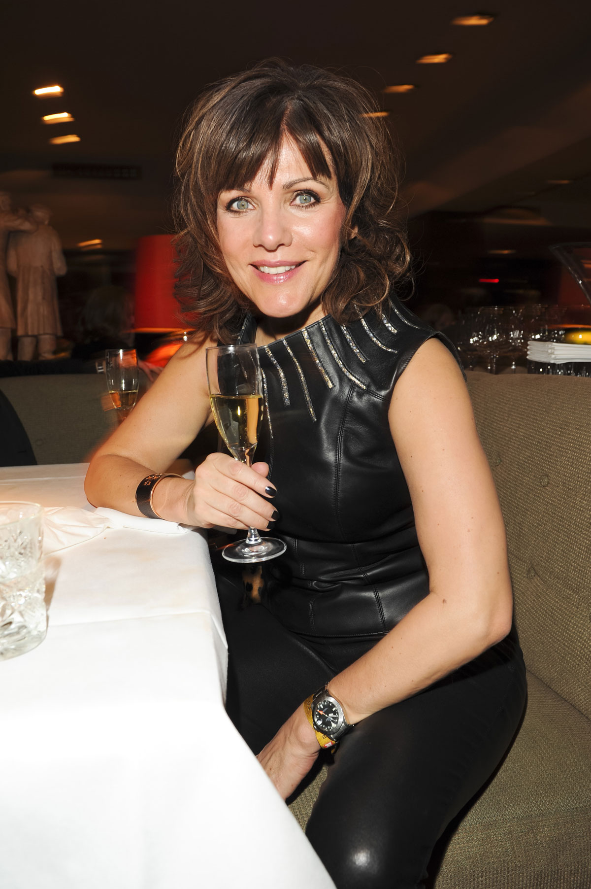 Birgit Schrowange attends the Bunte & BMW Festival Night