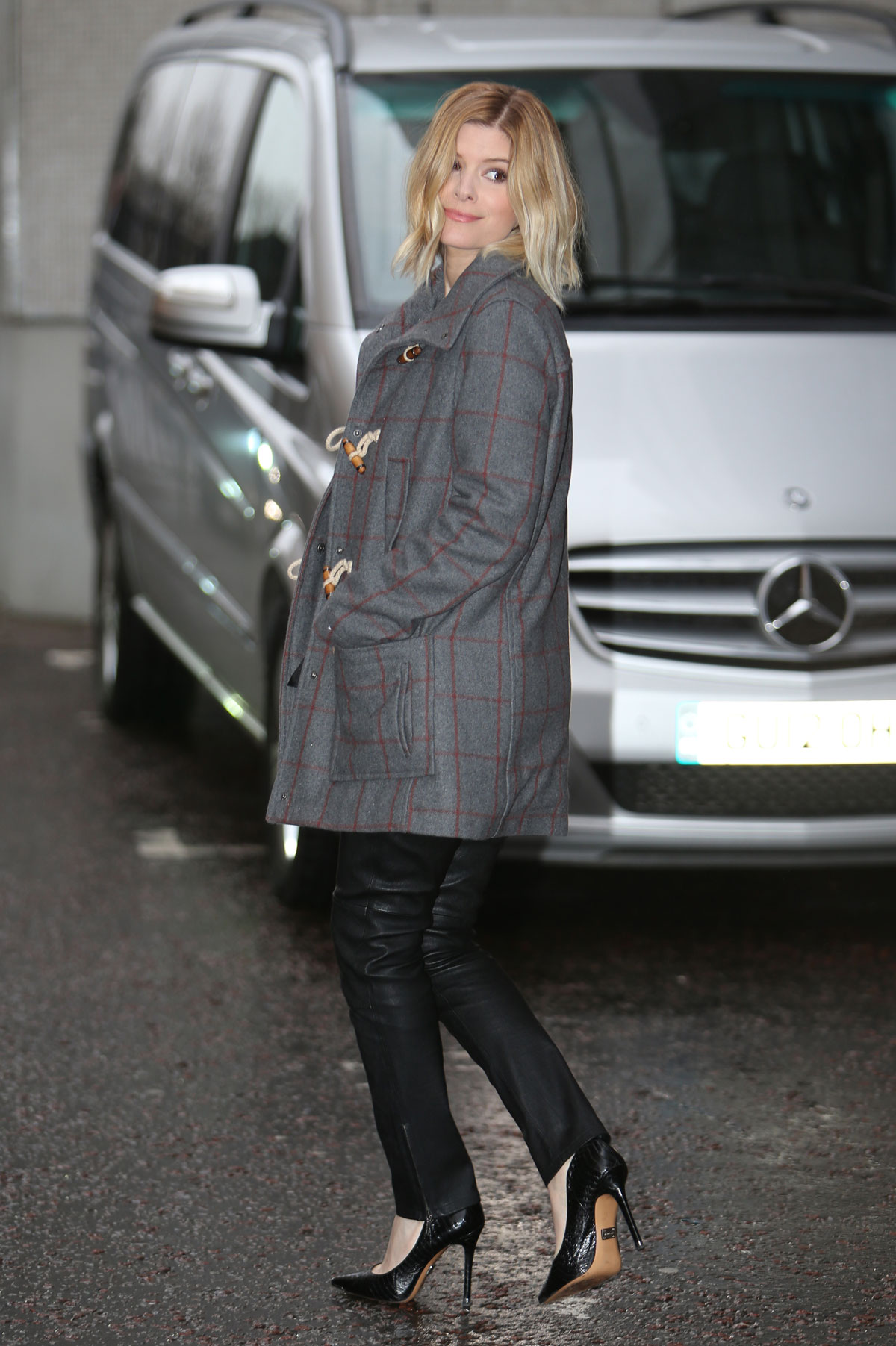 Kate Mara outside the ITV Studios London