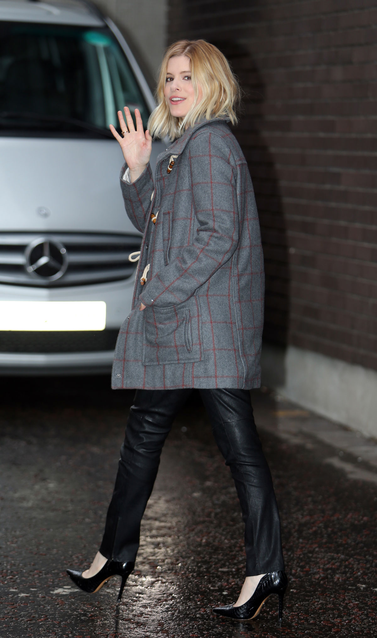 Kate Mara outside the ITV Studios London