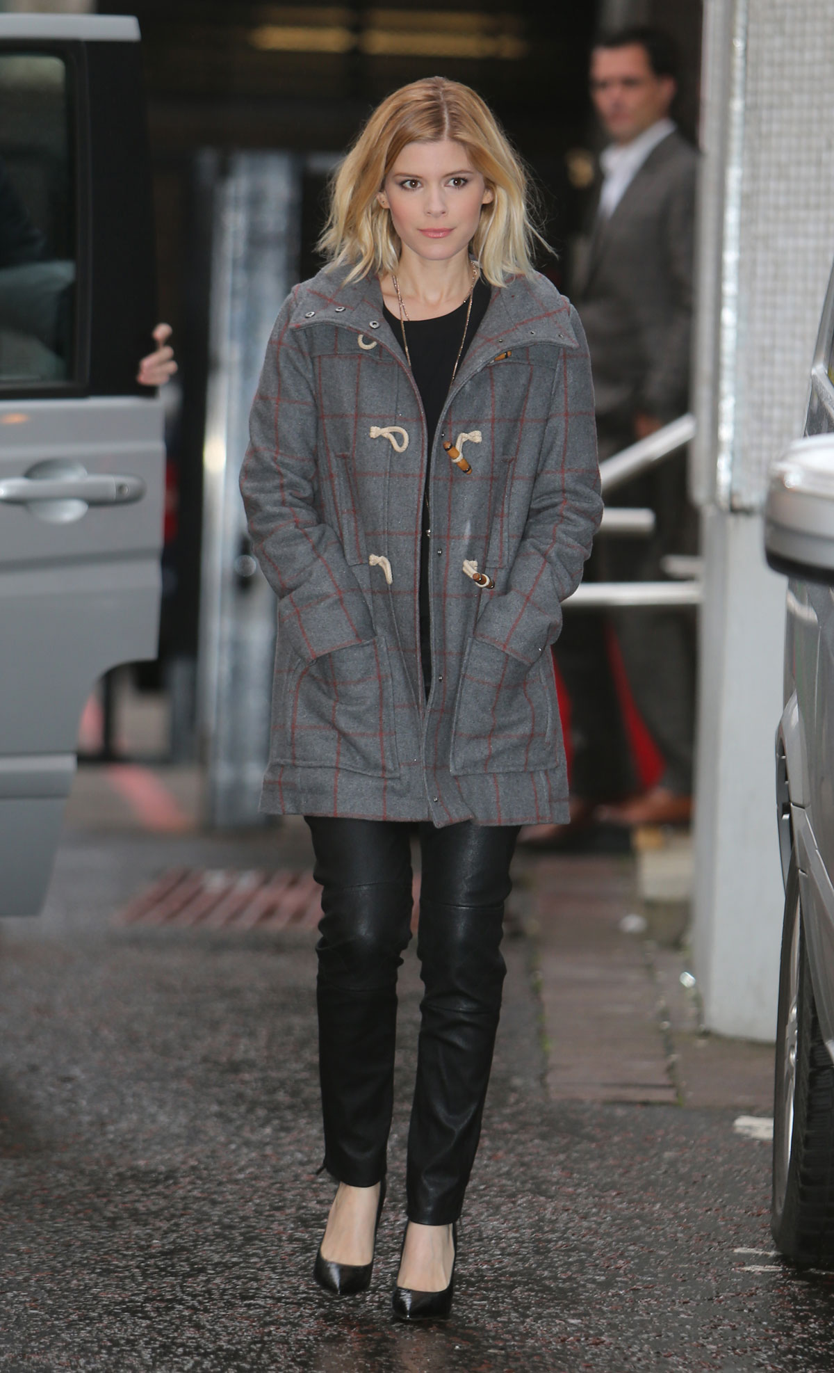 Kate Mara outside the ITV Studios London