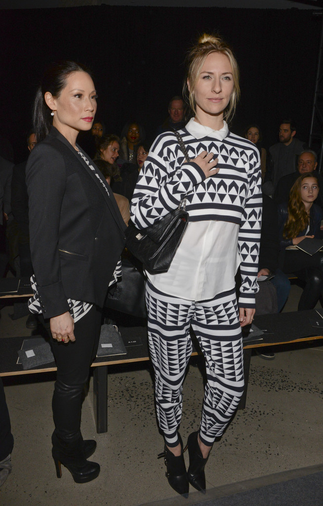 Lucy Liu attends Edun fashion show