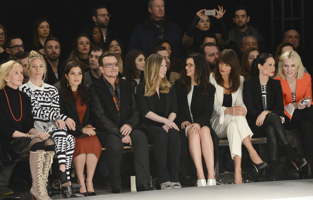 Lucy Liu attends Edun fashion show