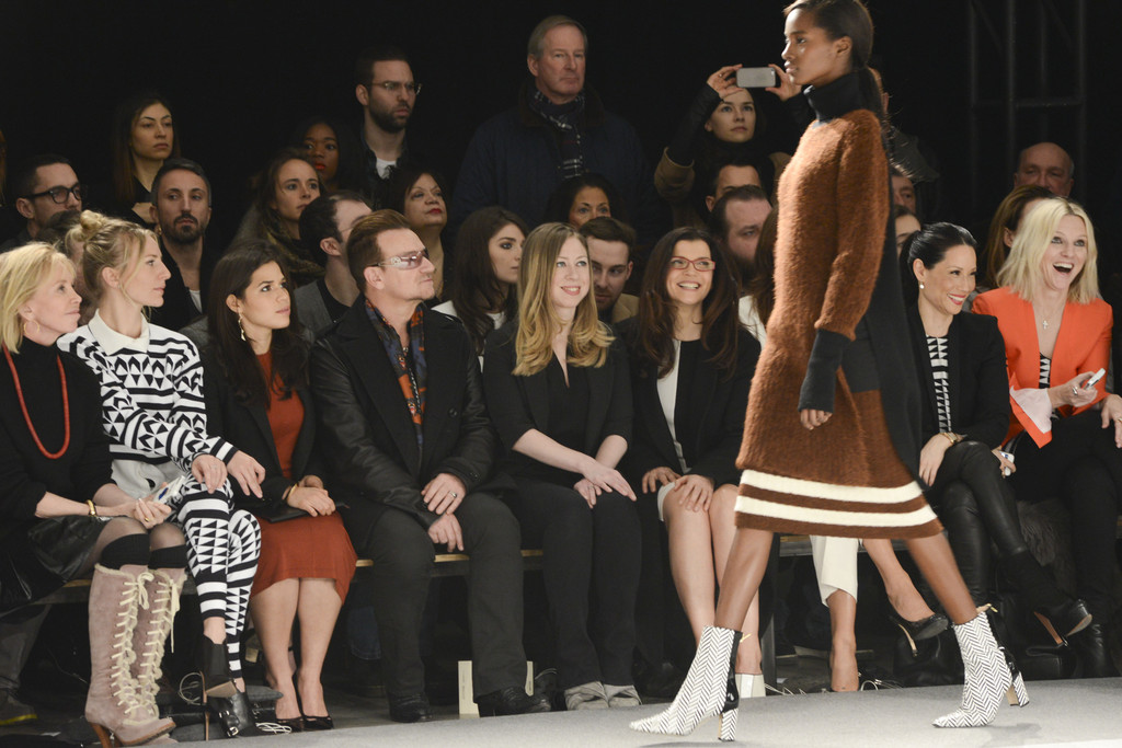 Lucy Liu attends Edun fashion show