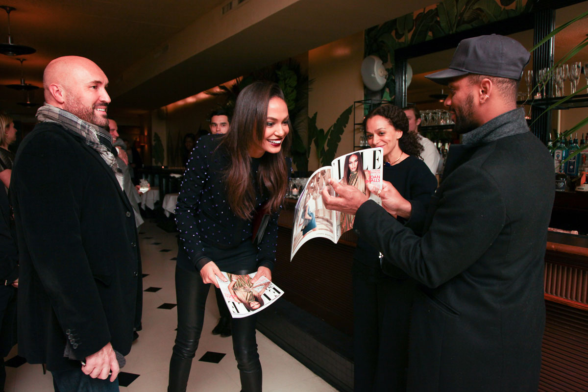 Joan Smalls attends Intimate Dinner to Toast Joan Smalls