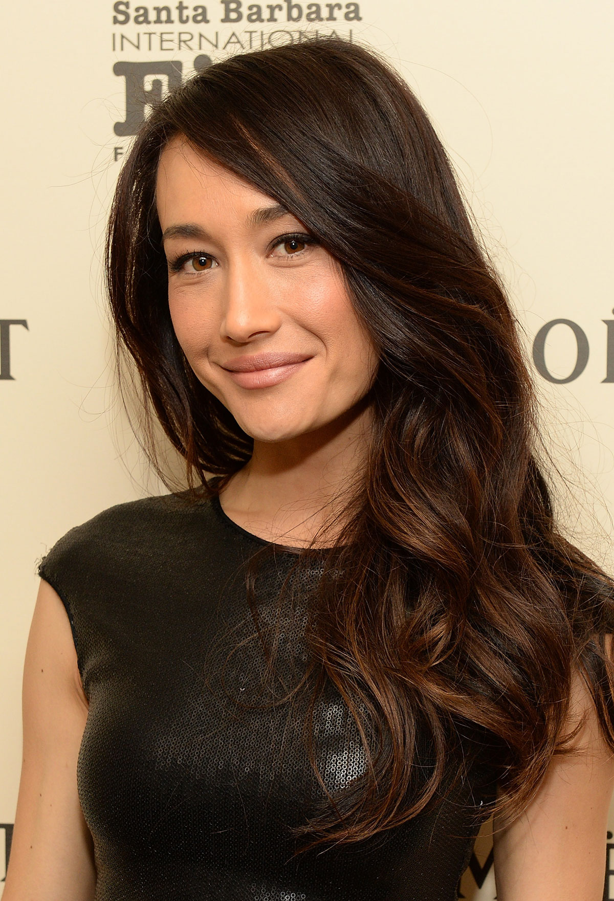 Maggie Q attends The Moet & Chandon Lounge
