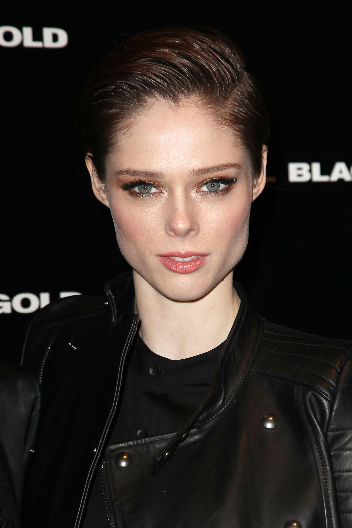 Coco Rocha attends Diesel Black Gold Fashion Show