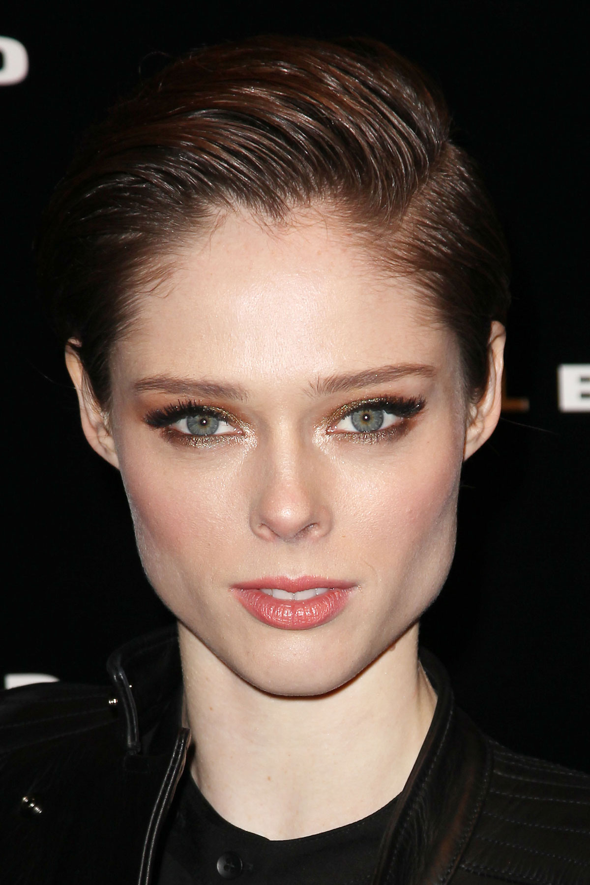 Coco Rocha attends Diesel Black Gold Fashion Show