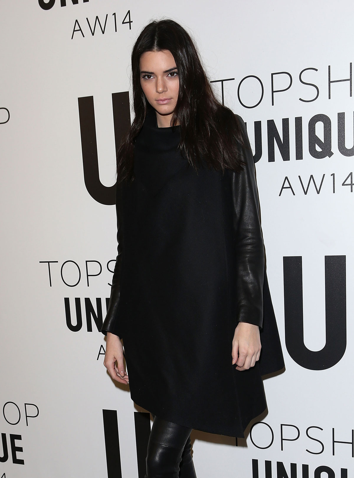 Kendall Jenner attends Topshop Unique show
