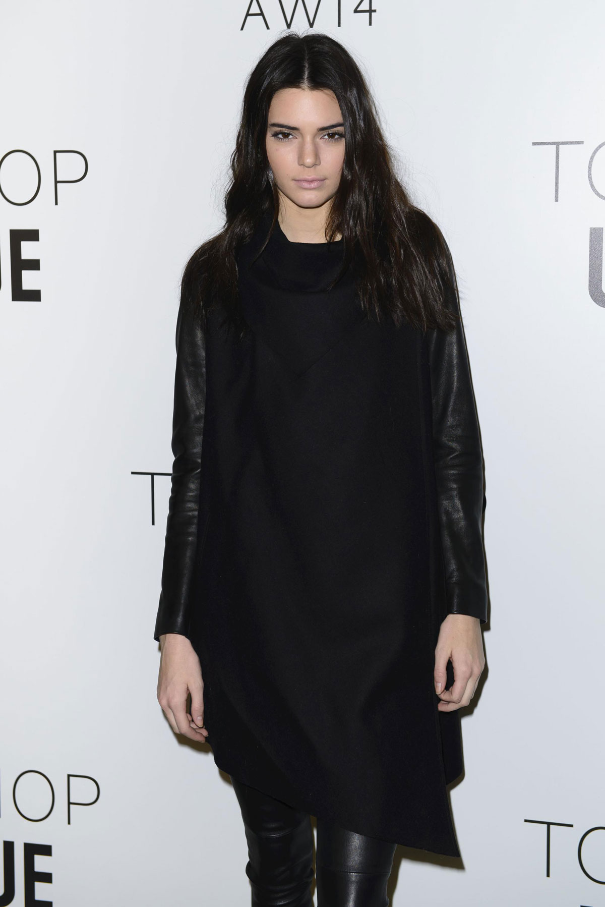 Kendall Jenner attends Topshop Unique show