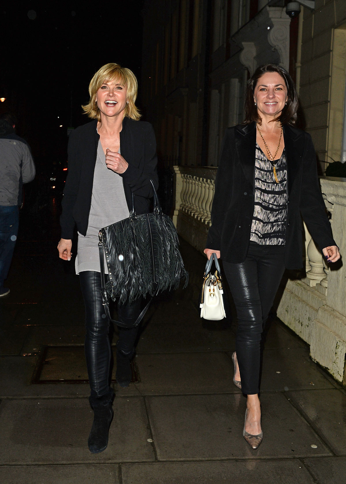 Anthea Turner Out & About in London