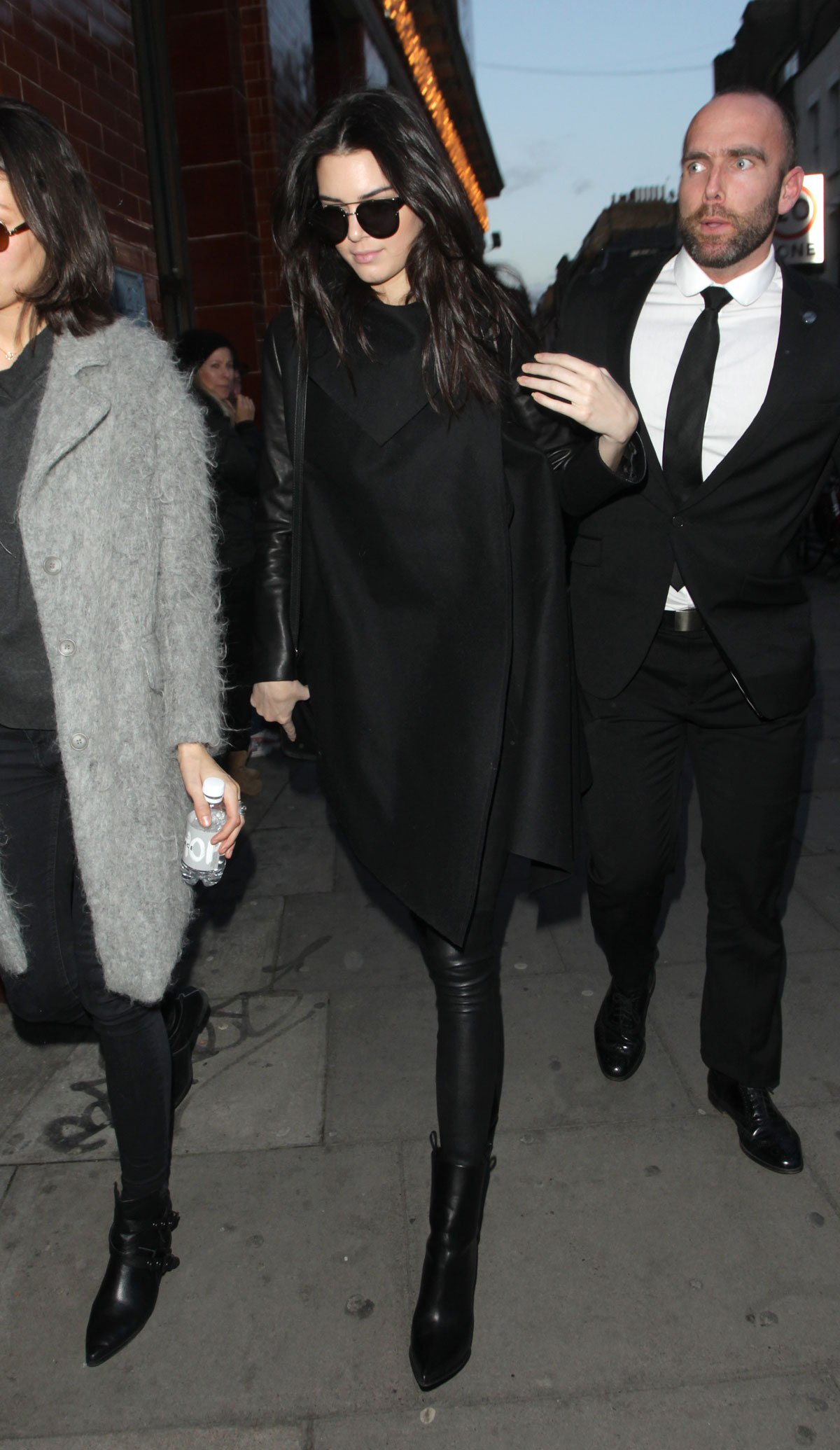 Kendall Jenner out in East London