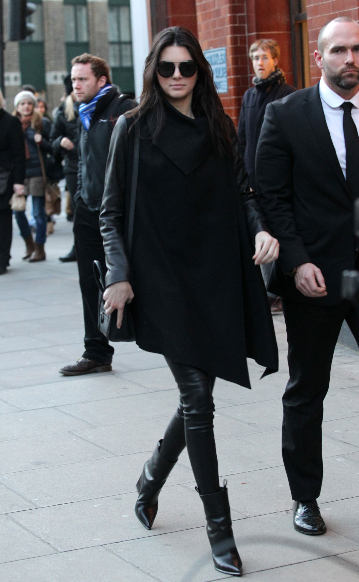 Kendall Jenner out in East London