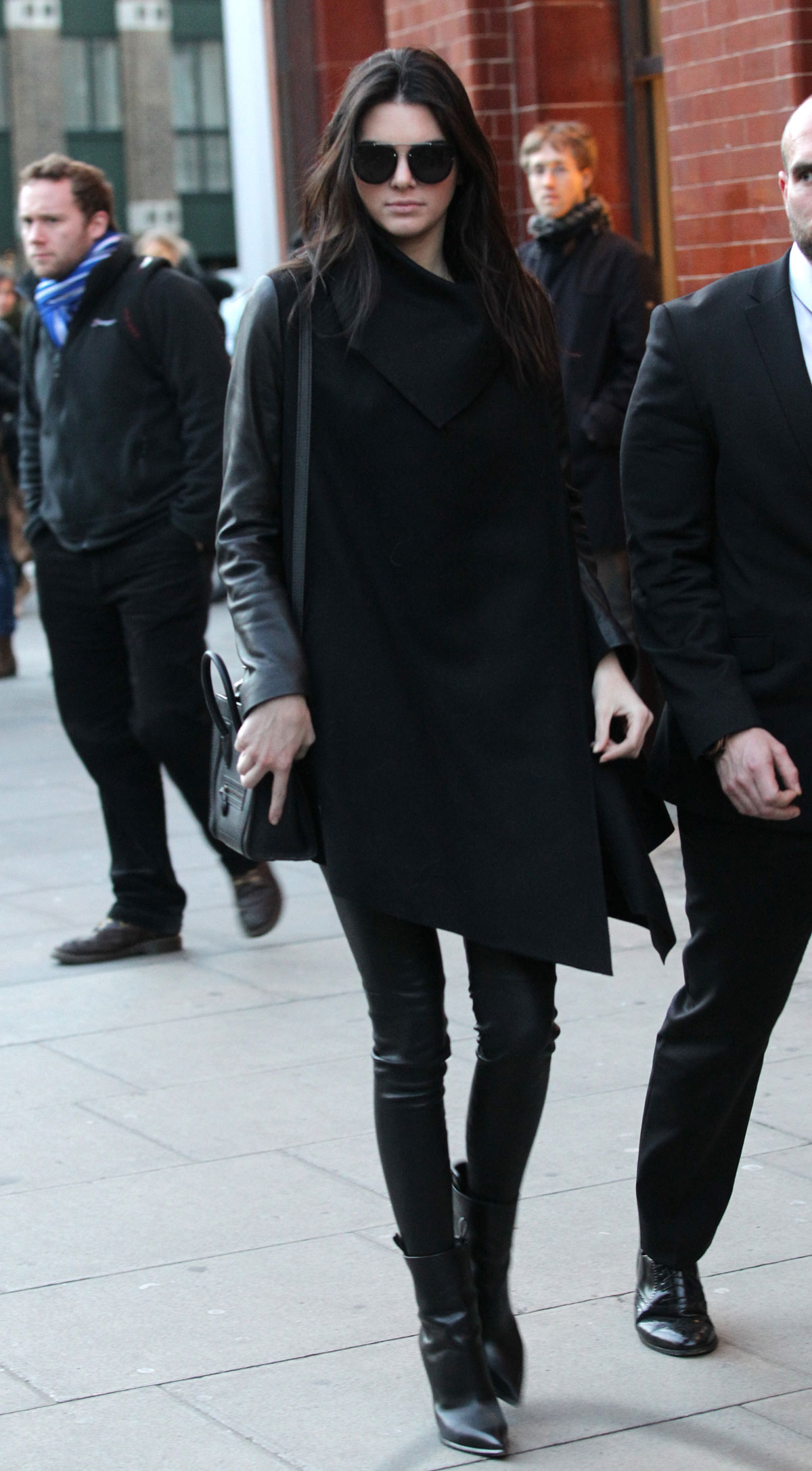 Kendall Jenner out in East London