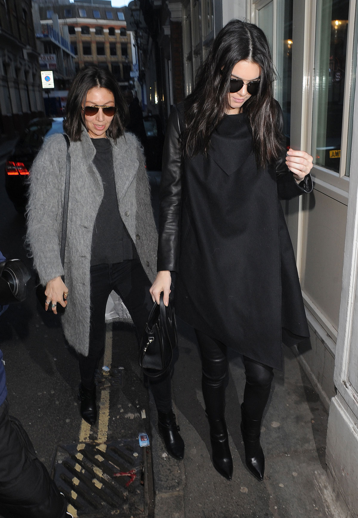 Kendall Jenner out in East London