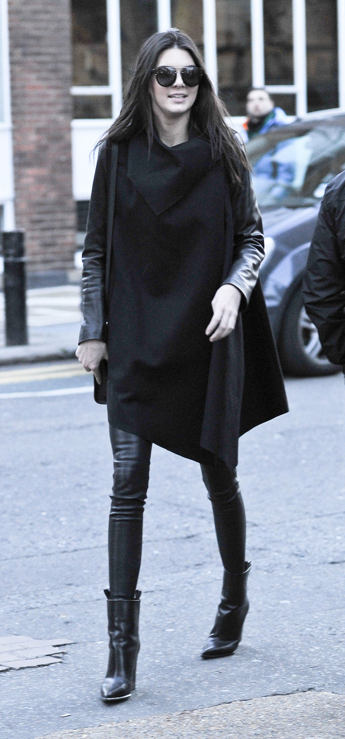 Kendall Jenner out in East London