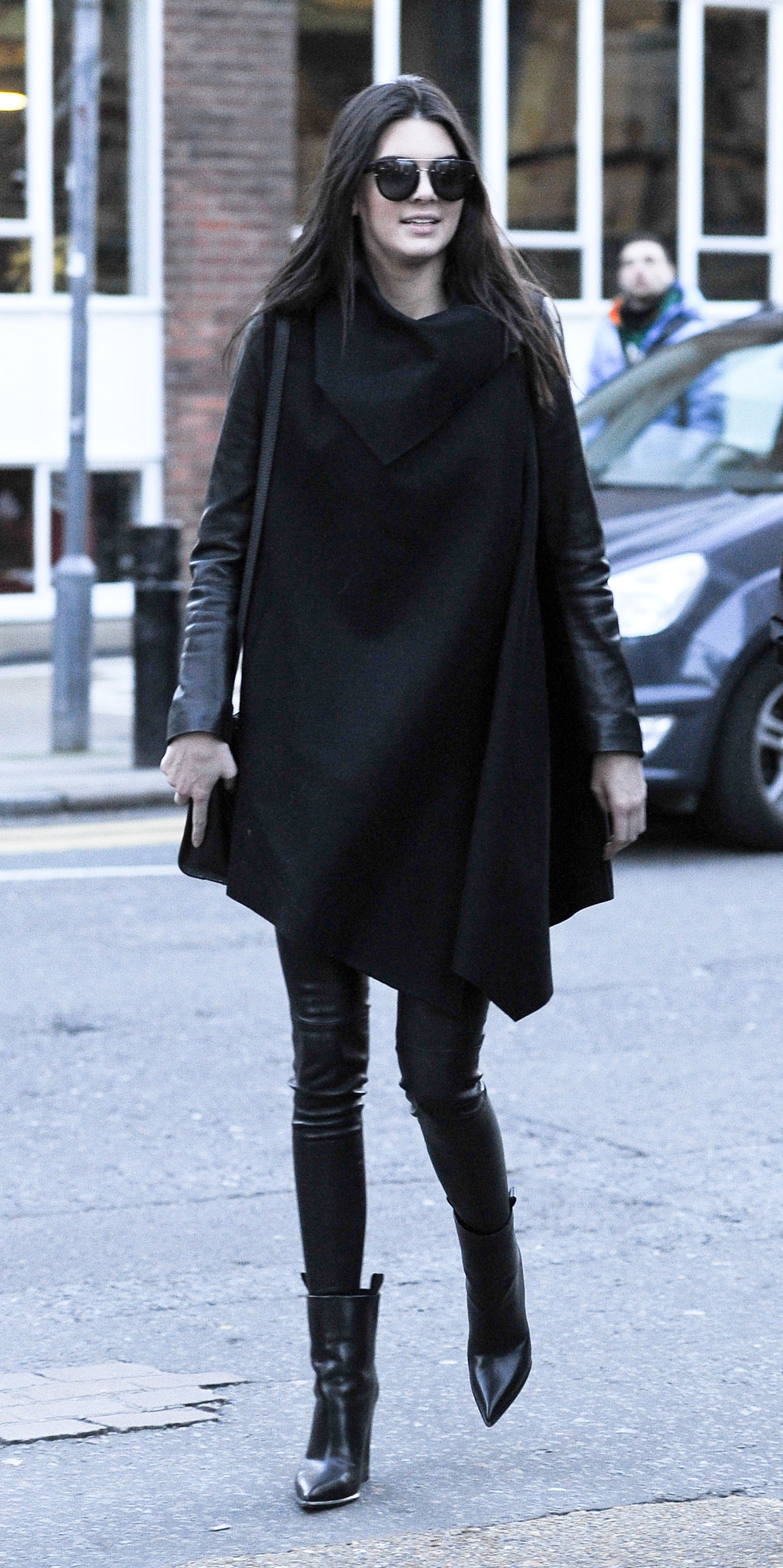 Kendall Jenner out in East London