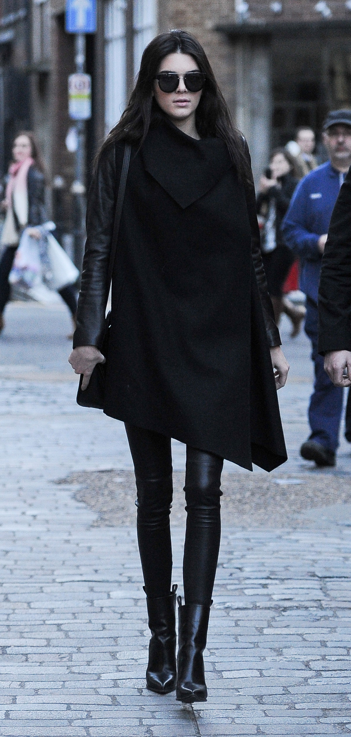 Kendall Jenner out in East London