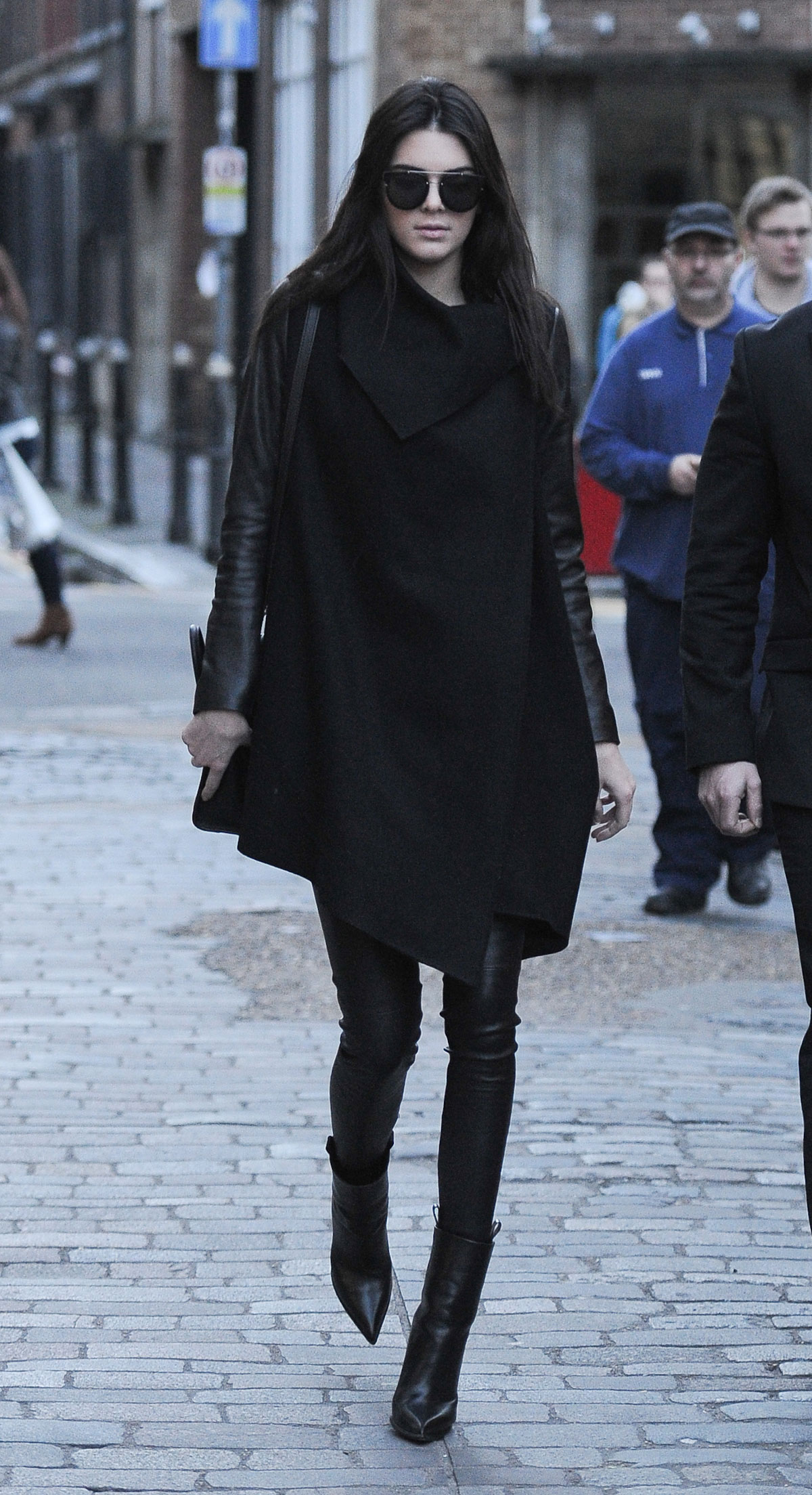 Kendall Jenner out in East London