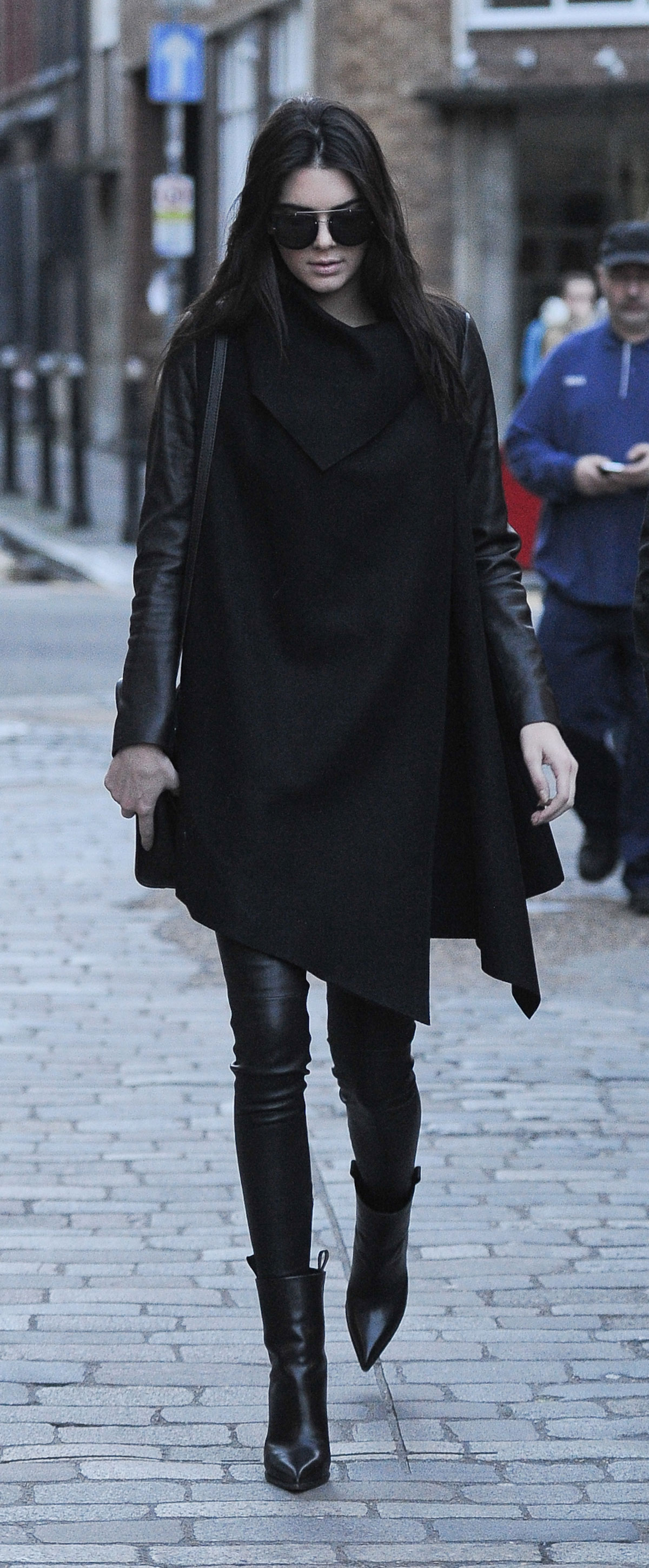 Kendall Jenner out in East London