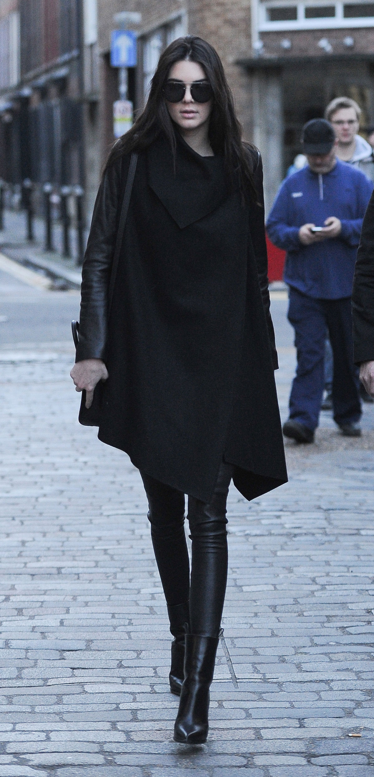 Kendall Jenner out in East London