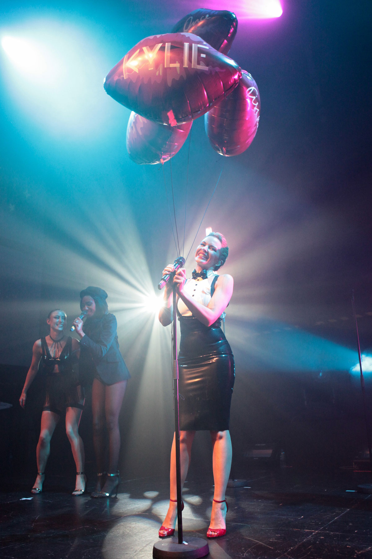 Kylie Minogue performs at La Gaite Lyrique for Colette French Kiss Love Music Night