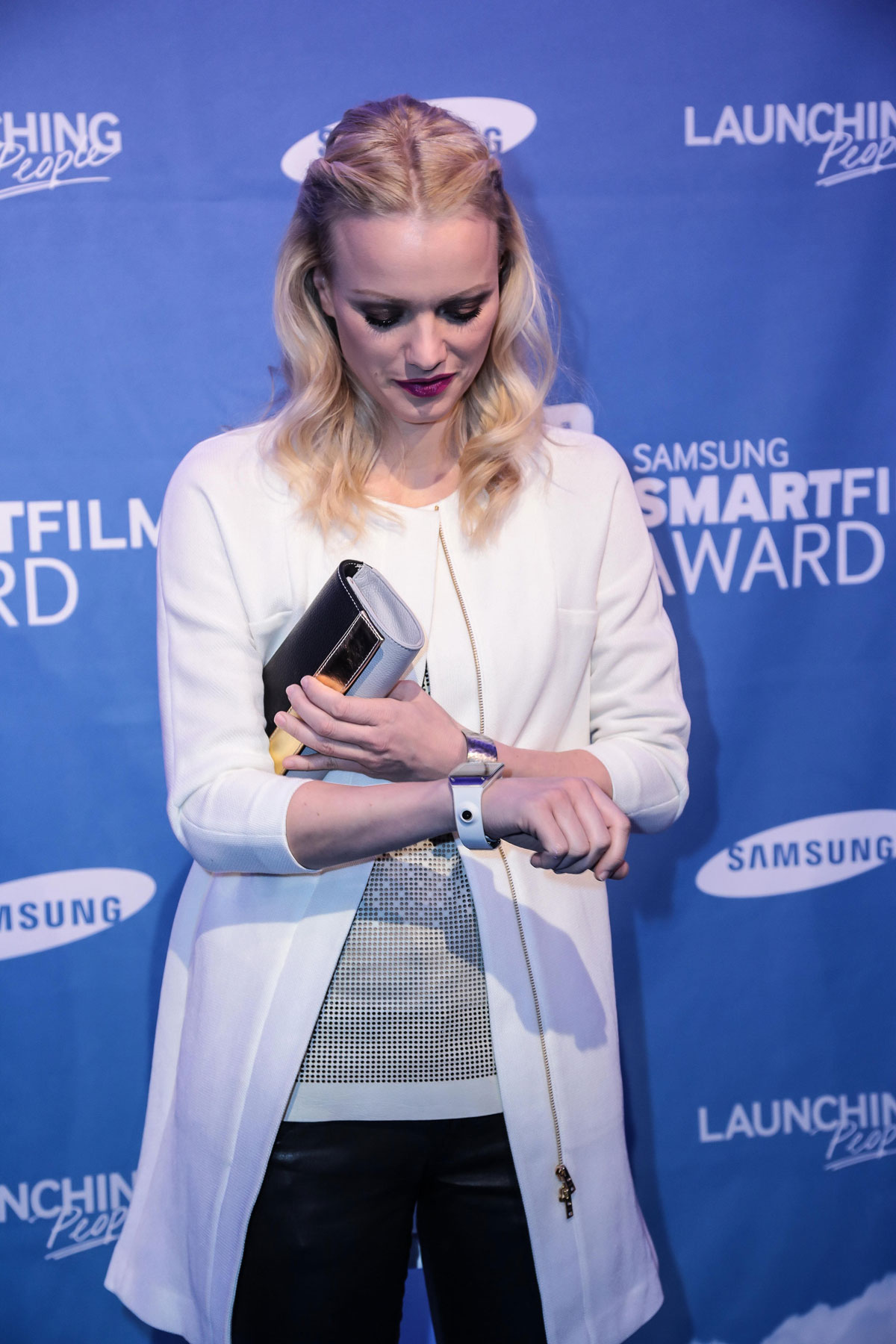 Franziska Knuppe attends Samsung Smartfilm Award Berlinale