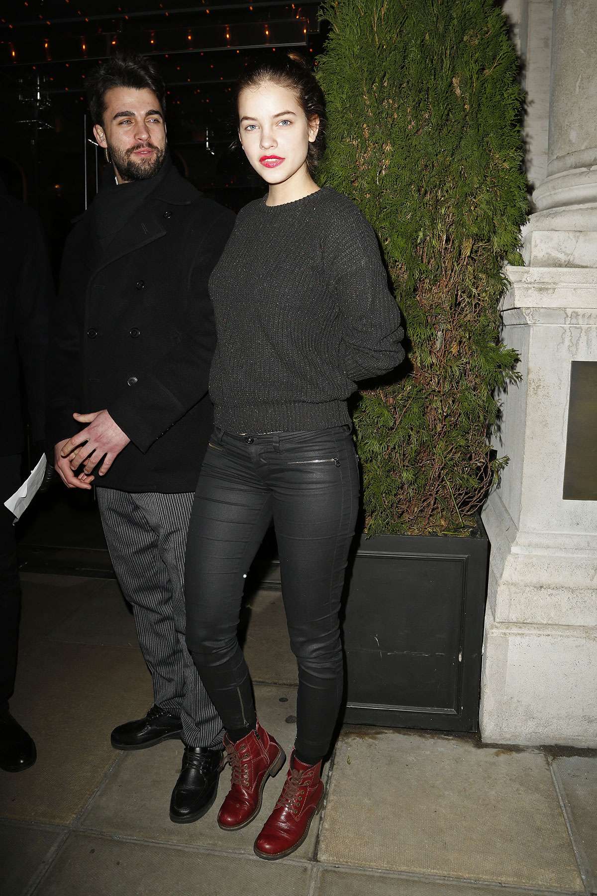 Barbara Palvin at the Edition Hotel Bar