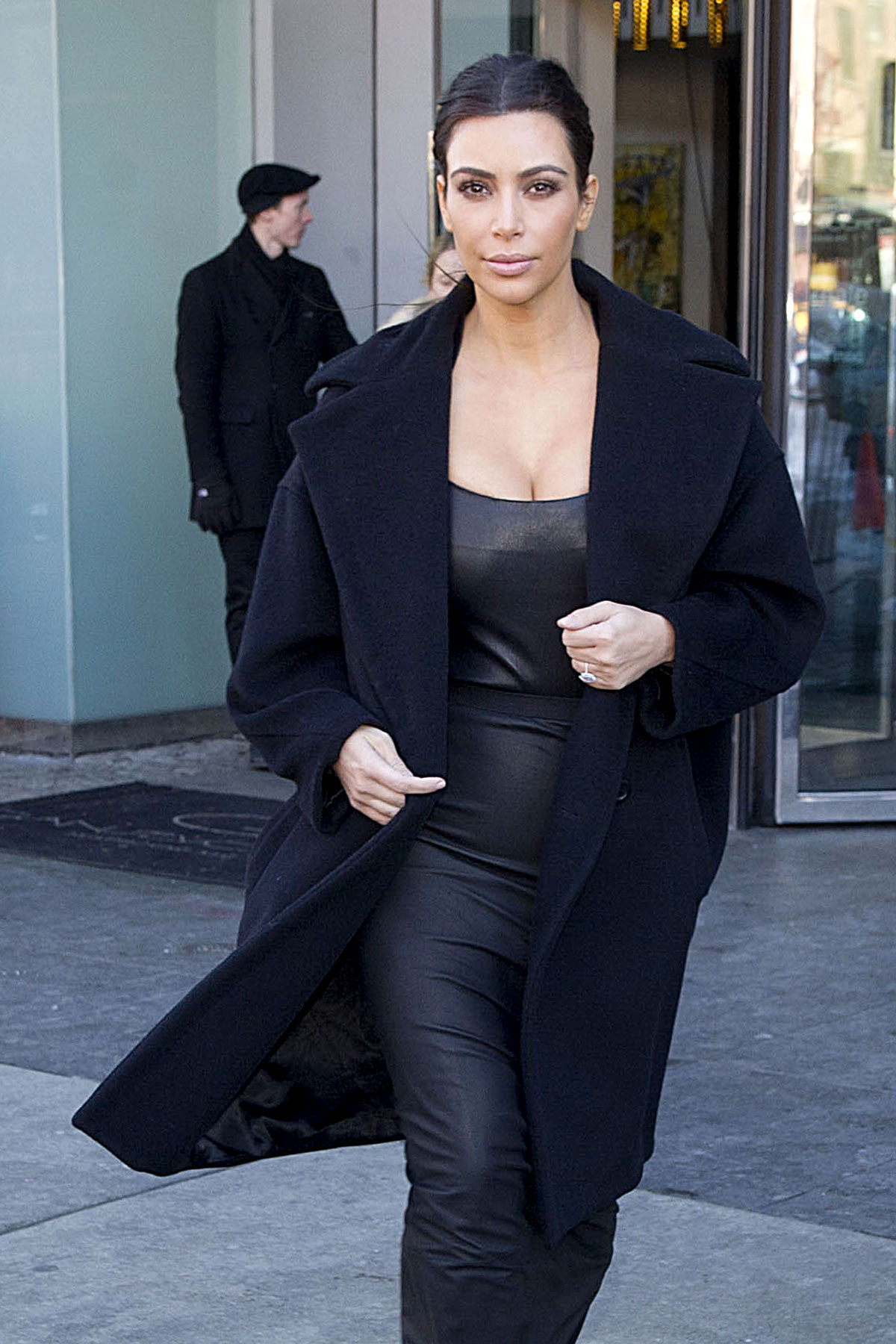 Kim Kardashian shopping in Soho NYC