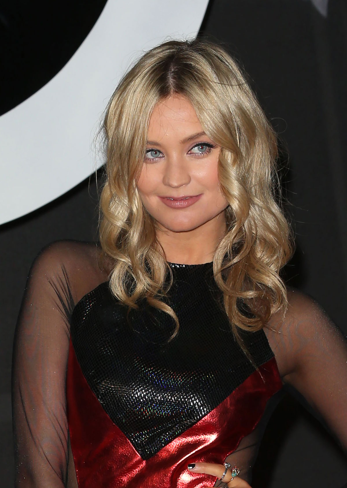Laura Whitmore attends The BRIT Awards 2014