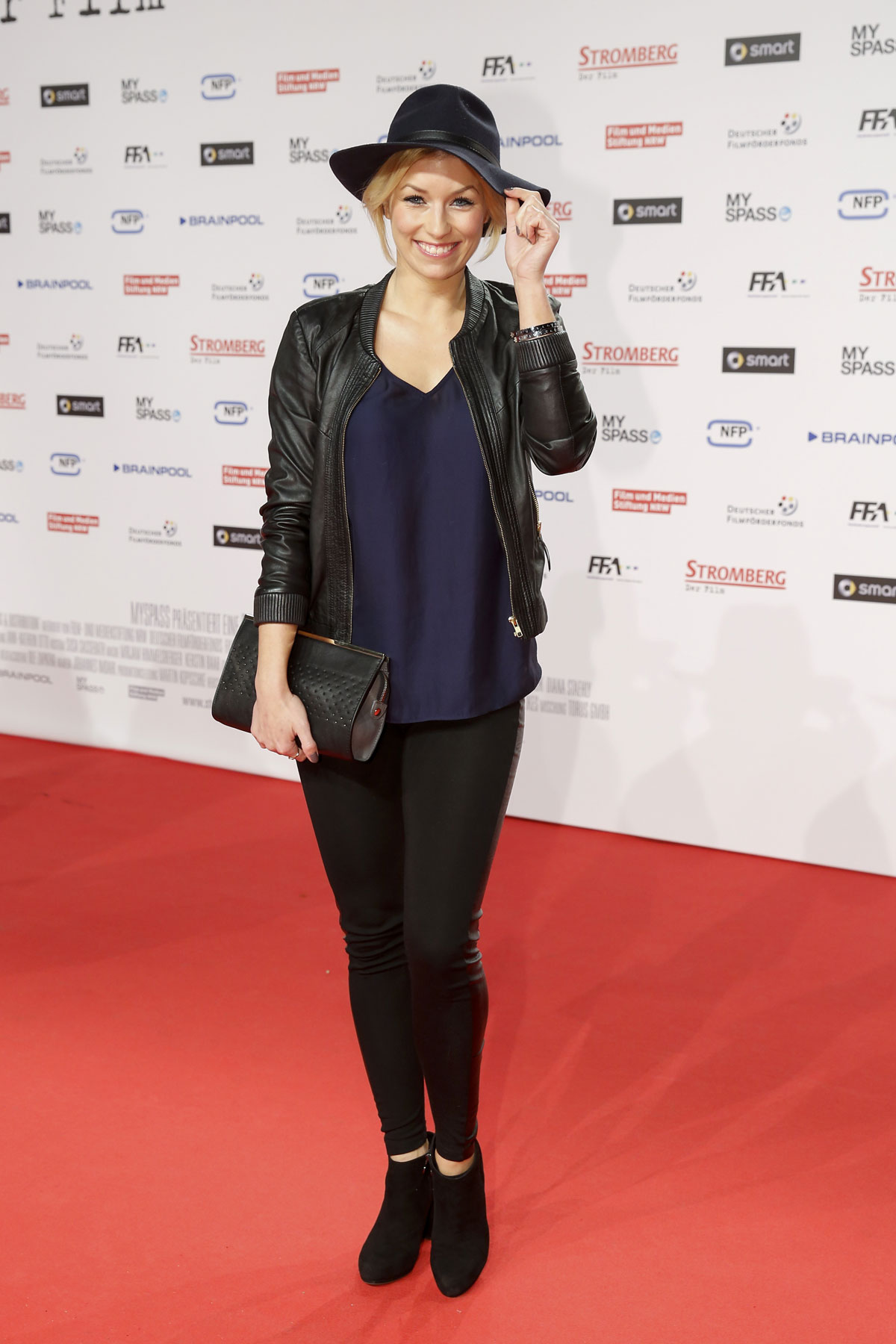 Lena Gercke attends Stromberg The Movie World Premiere
