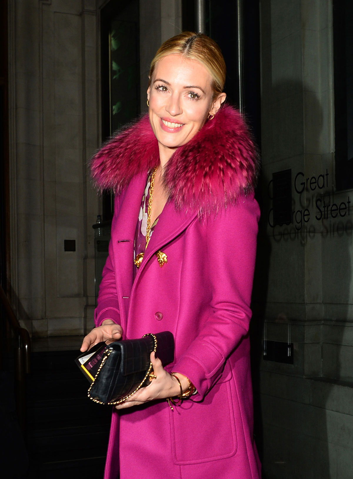 Cat Deeley attends Matthew Williamson Show