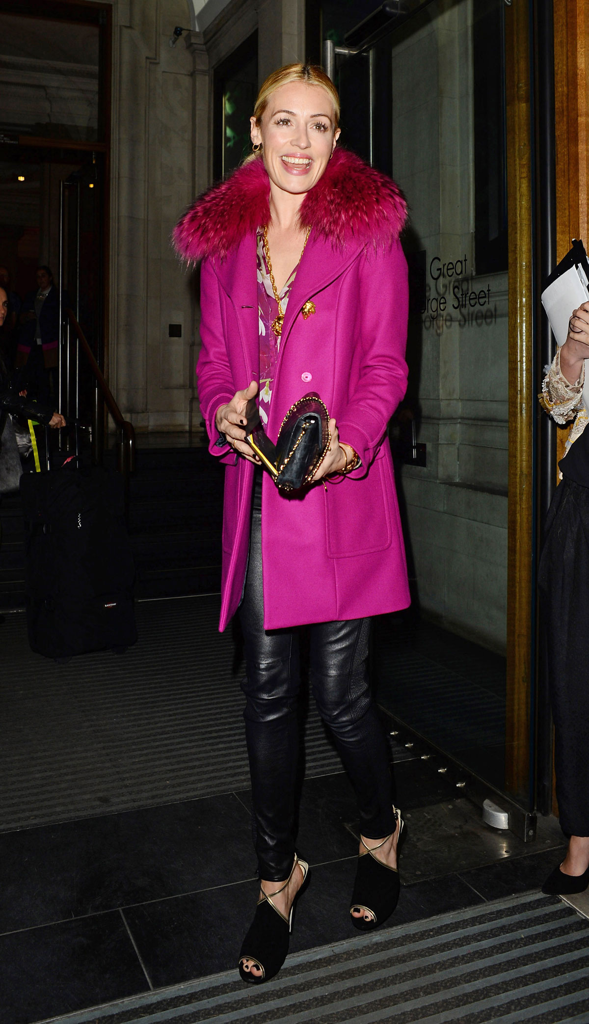 Cat Deeley attends Matthew Williamson Show