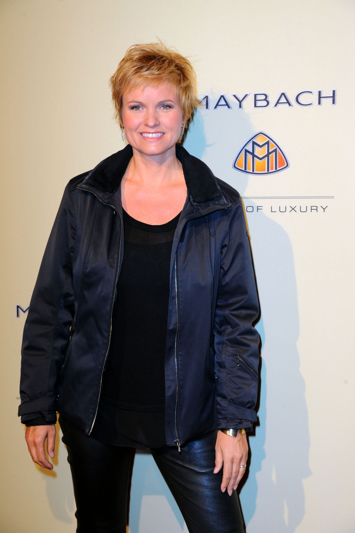 Carola Ferstl attends Grand Opening Flagship Store Maybach Icons