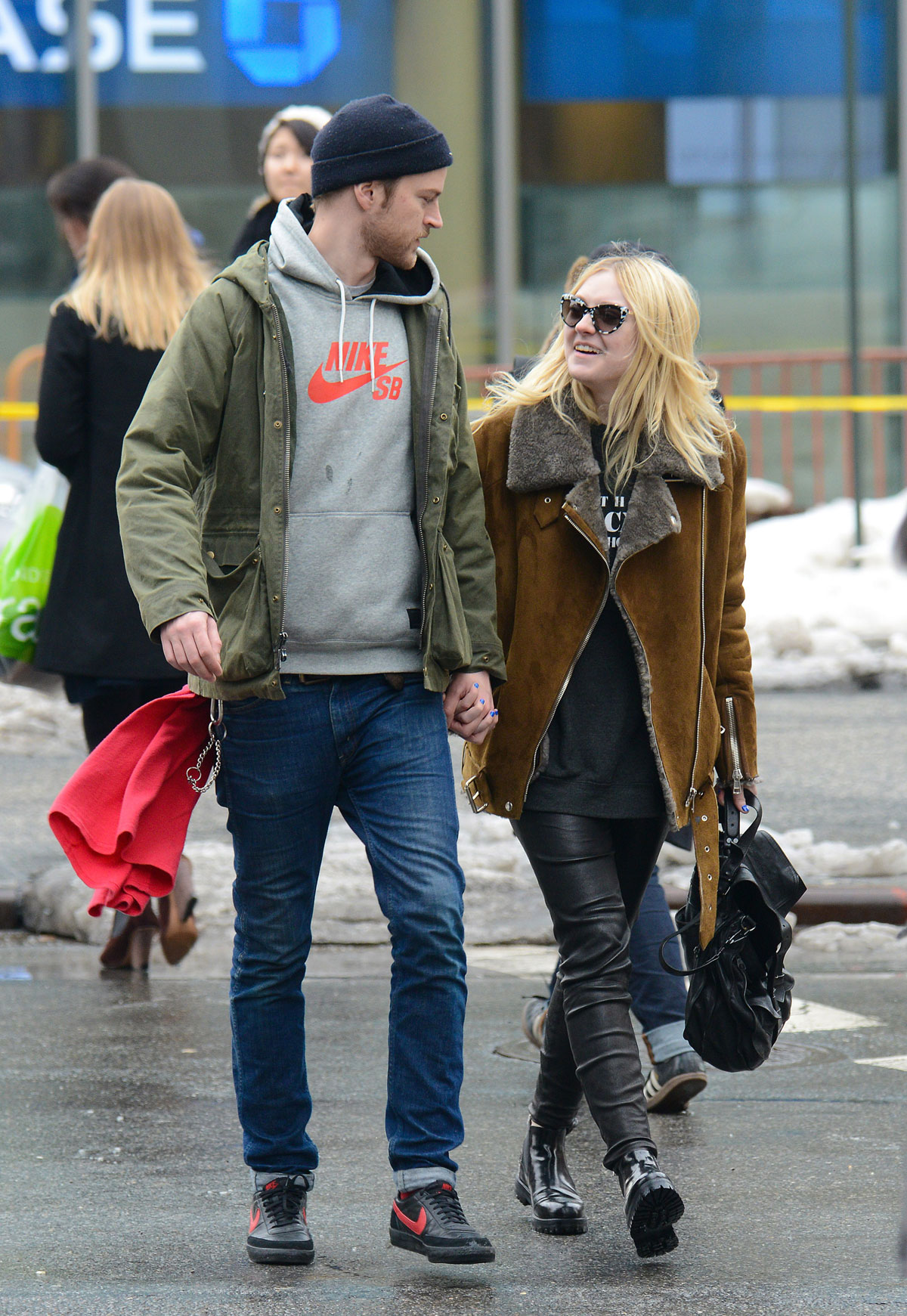 Dakota Fanning out in NYC