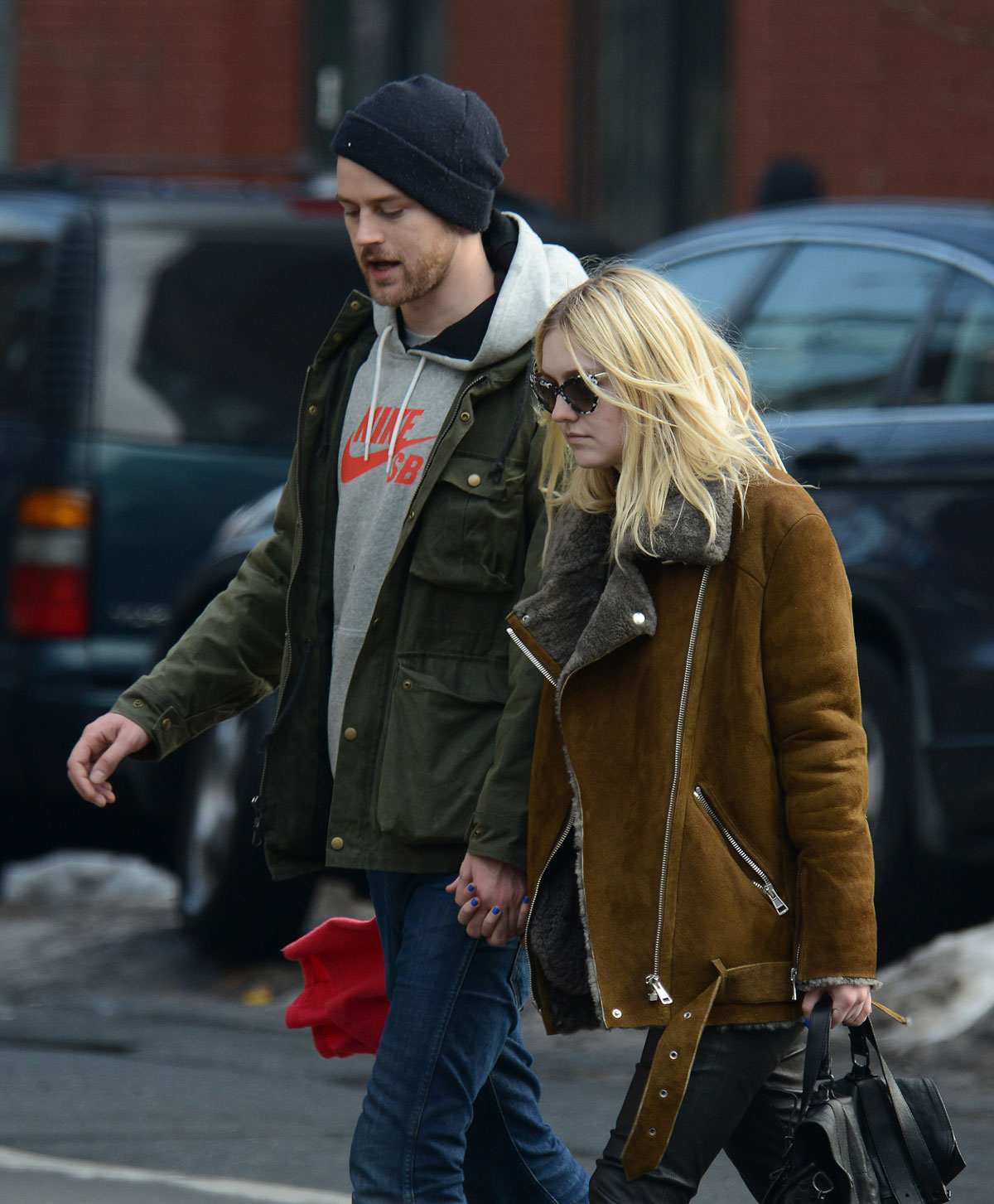 Dakota Fanning out in NYC