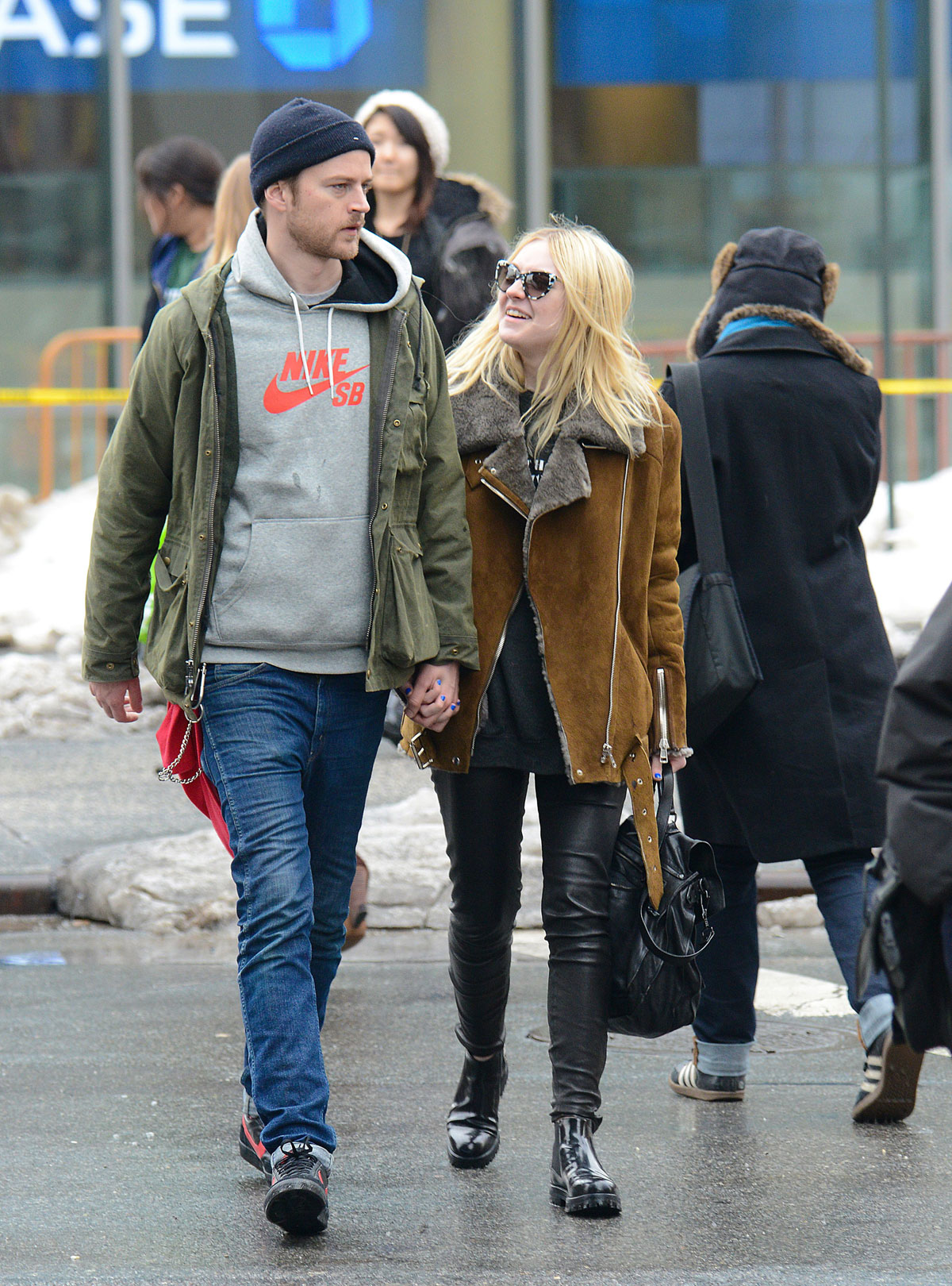 Dakota Fanning out in NYC